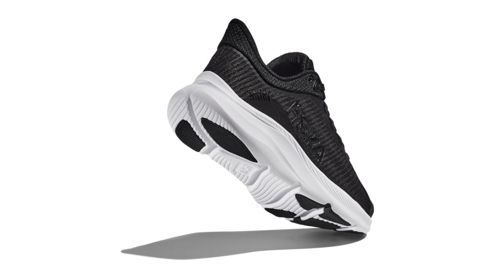 Hoka Solimar Road Running Shoes - Womens, Black/White, 6.5, 1123075-BWHT-06.5B