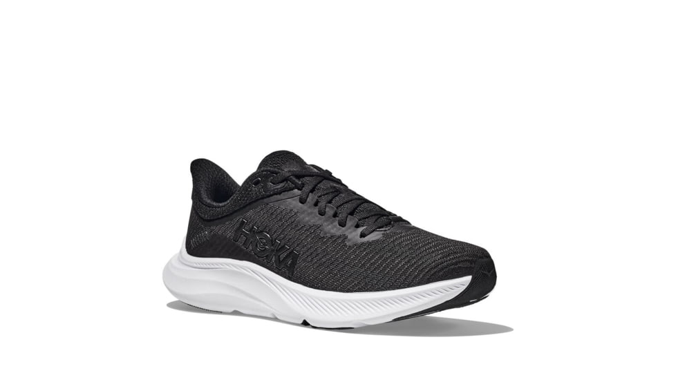 Hoka Solimar Road Running Shoes - Womens, Black/White, 6.5, 1123075-BWHT-06.5B