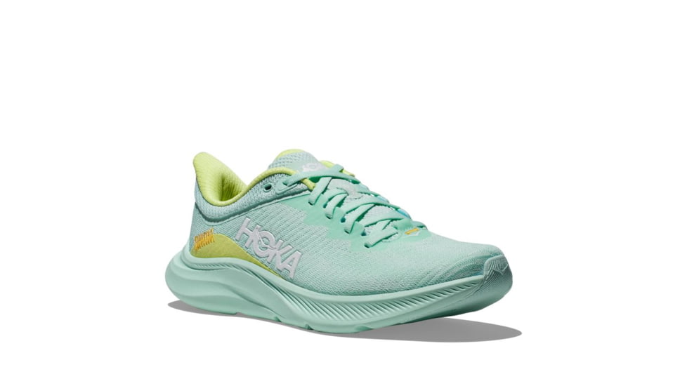Hoka Solimar Road Running Shoes - Womens, Sunlit Ocean/Citrus Glow, 07B, 1123075-SOCG-07B