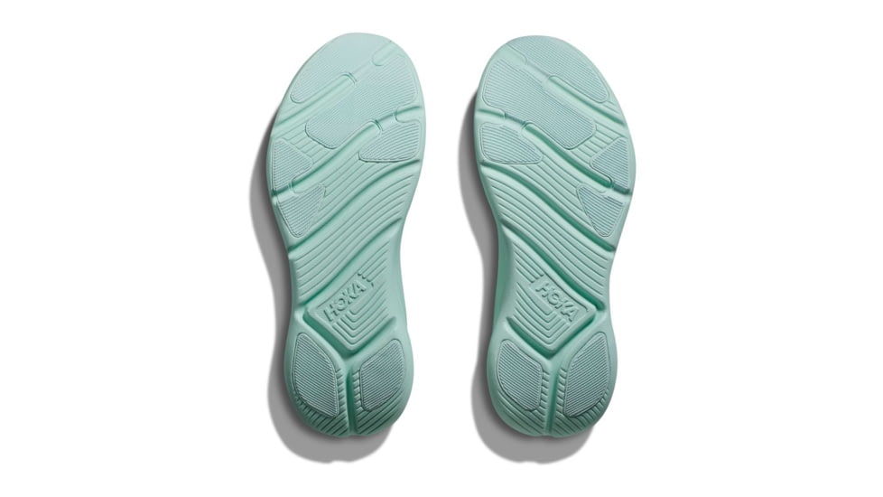 Hoka Solimar Road Running Shoes - Womens, Sunlit Ocean/Citrus Glow, 07B, 1123075-SOCG-07B