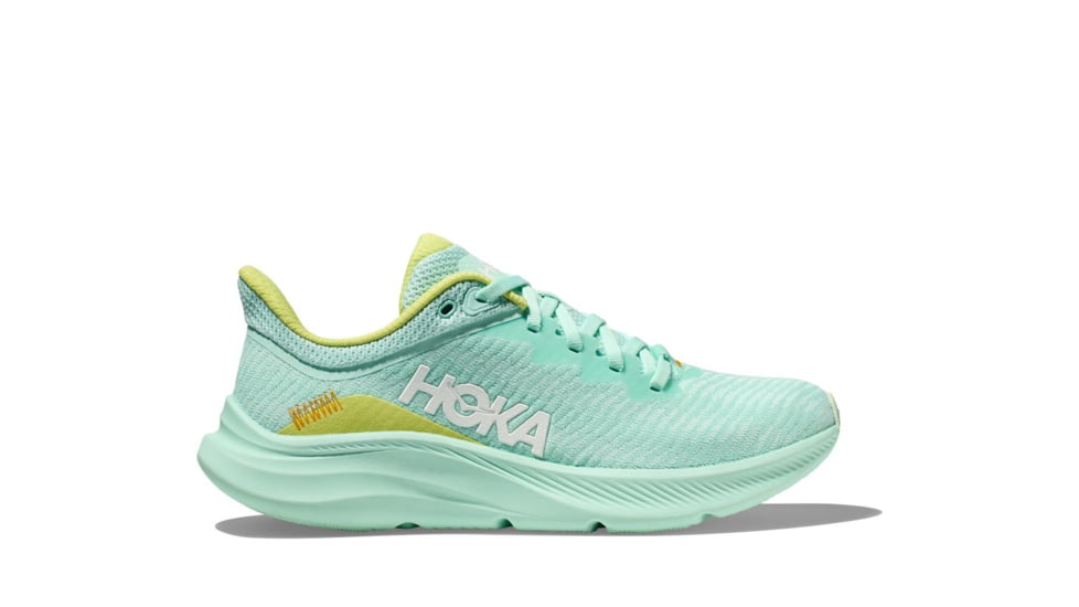 Hoka Solimar Road Running Shoes - Womens, Sunlit Ocean/Citrus Glow, 07B, 1123075-SOCG-07B