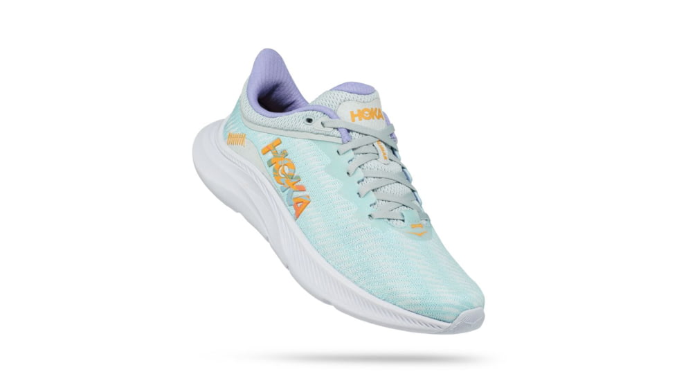Hoka Solimar Road Running - Womens, Ice Flow / Amber Yellow, 05.5B, 1123075-IFAY-05.5B