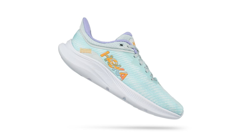 Hoka Solimar Road Running - Womens, Ice Flow / Amber Yellow, 05.5B, 1123075-IFAY-05.5B