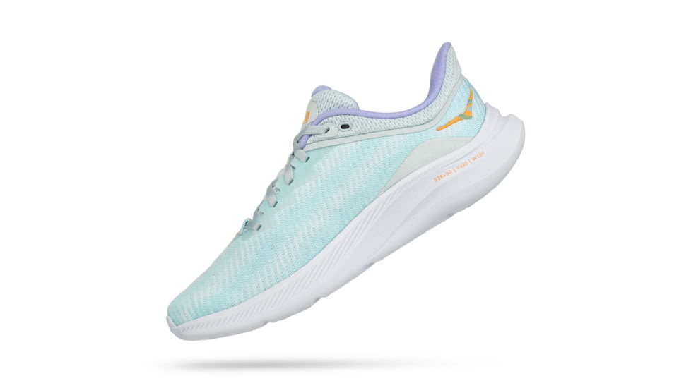Hoka Solimar Road Running - Womens, Ice Flow / Amber Yellow, 05.5B, 1123075-IFAY-05.5B