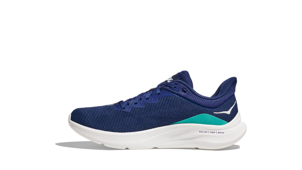 Hoka Solimar Running Shoes - Mens, Bellwether Blue/Ceramic, 13D, 1123074-BBCRM-13D