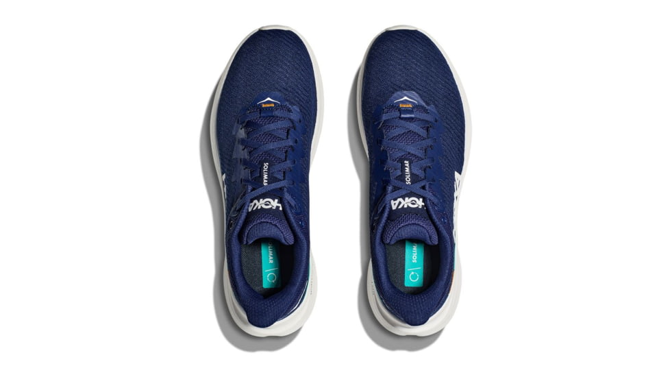 Hoka Solimar Running Shoes - Mens, Bellwether Blue/Ceramic, 13D, 1123074-BBCRM-13D