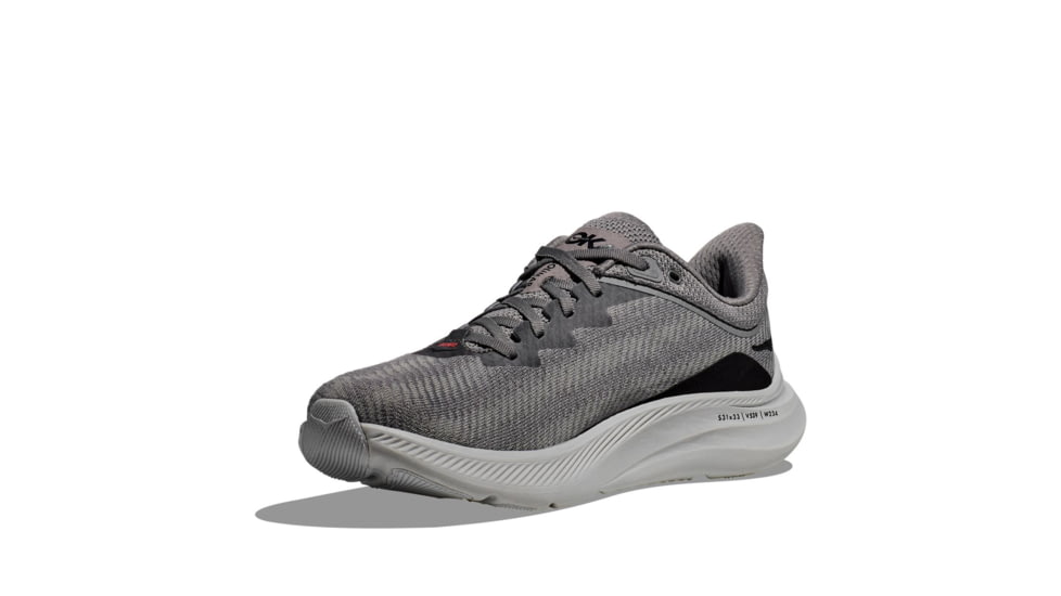 Hoka Solimar Running Shoes - Mens, Limestone/Black, 10.5D, 1123074-LNBK-10.5D