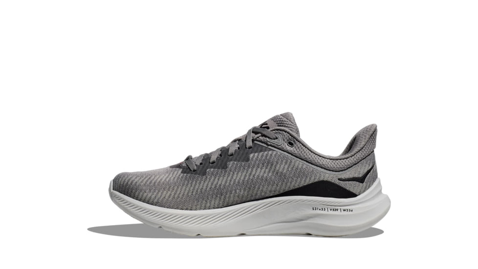 Hoka Solimar Running Shoes - Mens, Limestone/Black, 10.5D, 1123074-LNBK-10.5D