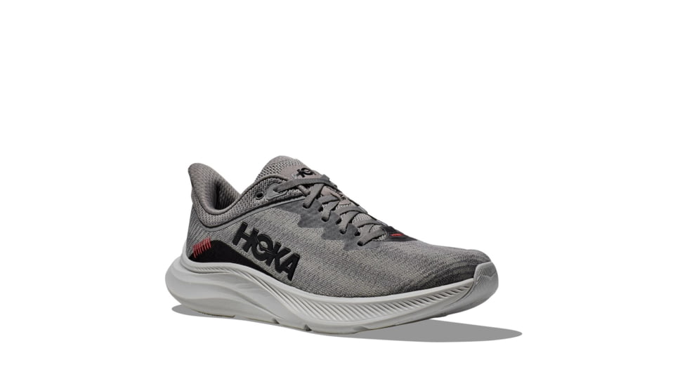 Hoka Solimar Running Shoes - Mens, Limestone/Black, 10.5D, 1123074-LNBK-10.5D