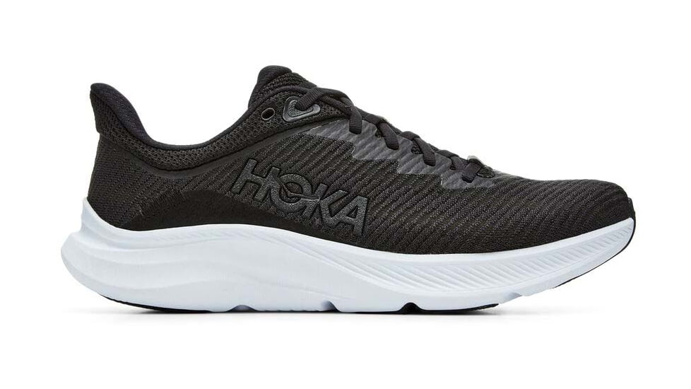 Hoka Solimar Shoes - Mens, Black/White, 8D, 1123074-BWHT-08D