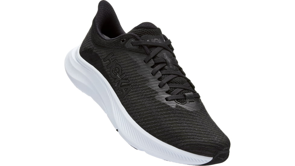 Hoka Solimar Shoes - Mens, Black/White, 8D, 1123074-BWHT-08D