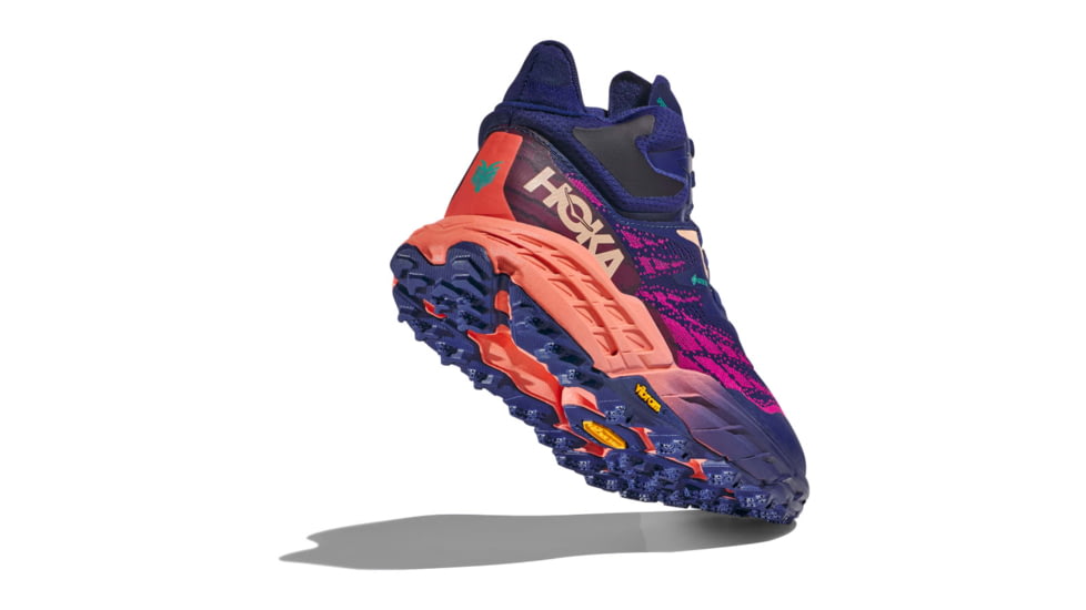 Hoka Speedgoat 5 Mid GTX Hiking Shoes - Womens, Bellwether Blue / Camellia, 10.5B, 1127919-BBCML-10.5B