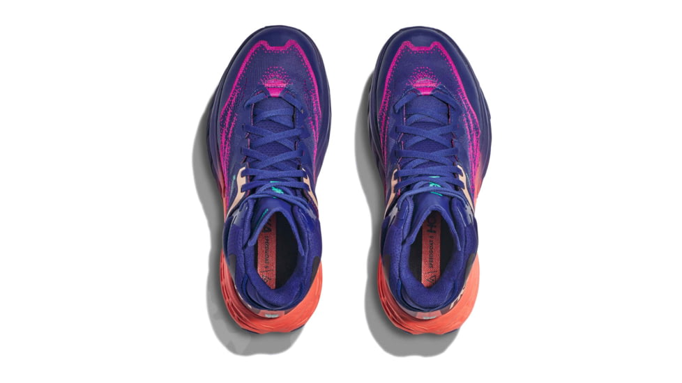 Hoka Speedgoat 5 Mid GTX Hiking Shoes - Womens, Bellwether Blue / Camellia, 10.5B, 1127919-BBCML-10.5B