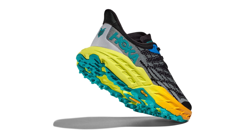 Hoka Speedgoat 5 Trailrunning Shoes - Mens - 7-10.5 US, Black/Evening Primrose, 08.5D, 1123157-BEPR-08.5D