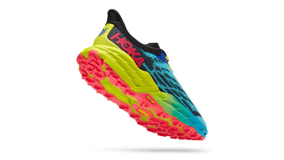 Hoka Speedgoat 5 Trailrunning Shoes - Mens, Scuba Blue / Black, 10D, 1123157-SBBK-10D