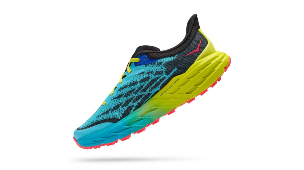 Hoka Speedgoat 5 Trailrunning Shoes - Mens, Scuba Blue / Black, 10D, 1123157-SBBK-10D