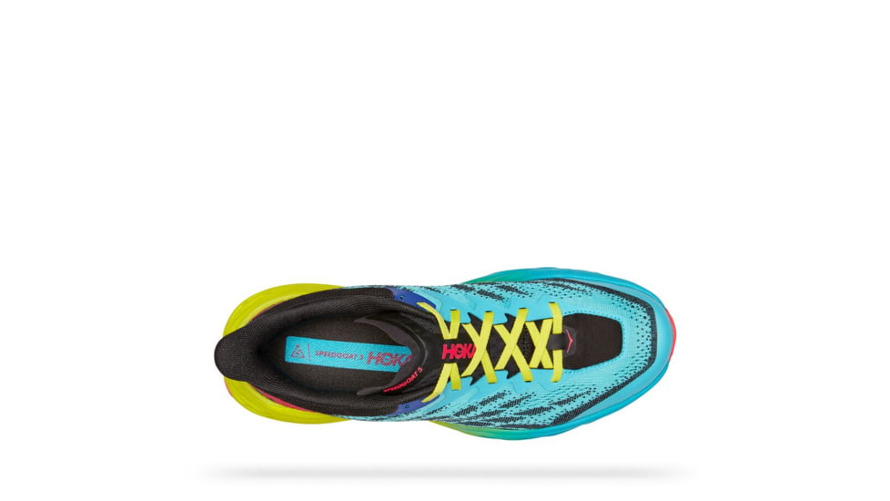 Hoka Speedgoat 5 Trailrunning Shoes - Mens, Scuba Blue / Black, 10D, 1123157-SBBK-10D