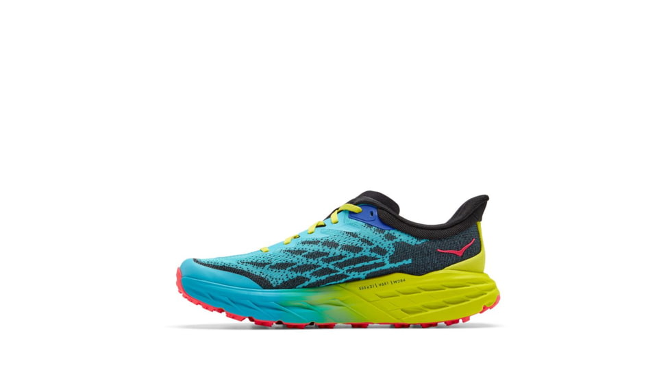 Hoka Speedgoat 5 Trailrunning Shoes - Mens, Scuba Blue / Black, 10D, 1123157-SBBK-10D