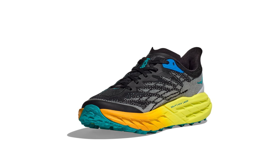 Hoka Speedgoat 5 Trailrunning Shoes - Womens - 9-12 US, Black/Evening Primrose, 09B, 1123158-BEPR-09B