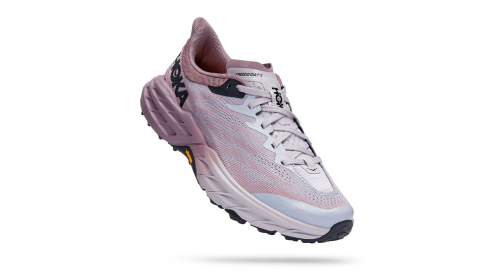 Hoka Speedgoat 5 Trailrunning Shoes - Womens, Elderberry / Lilac Marble, 10.5B, 1123158-ELMR-10.5B