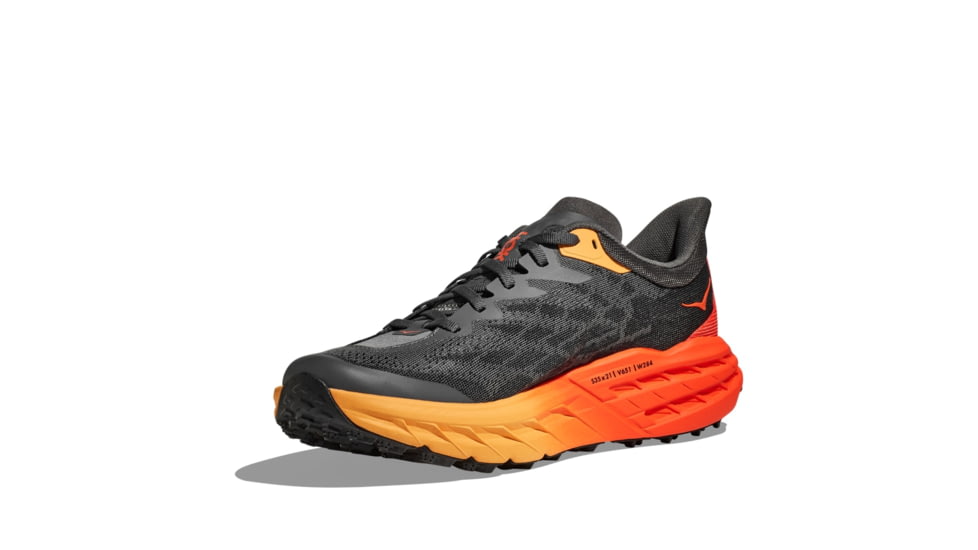 Hoka Speedgoat 5 Wide Trailrunning Shoes - Mens, Castlerock/Flame, 08EE, 1123159-CFLM-08EE