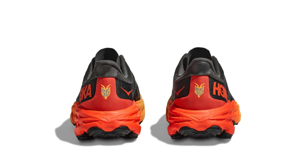 Hoka Speedgoat 5 Wide Trailrunning Shoes - Mens, Castlerock/Flame, 08EE, 1123159-CFLM-08EE