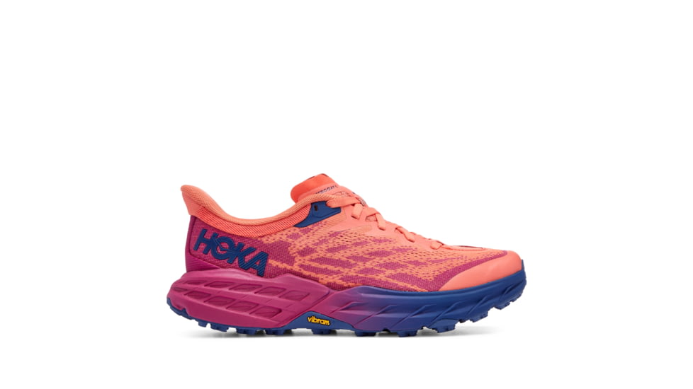 Hoka Speedgoat 5 Wide Trailrunning Shoes - Womens, Festival Fuchsia / Camellia, 05.5D, 1123160-FFCM-05.5D