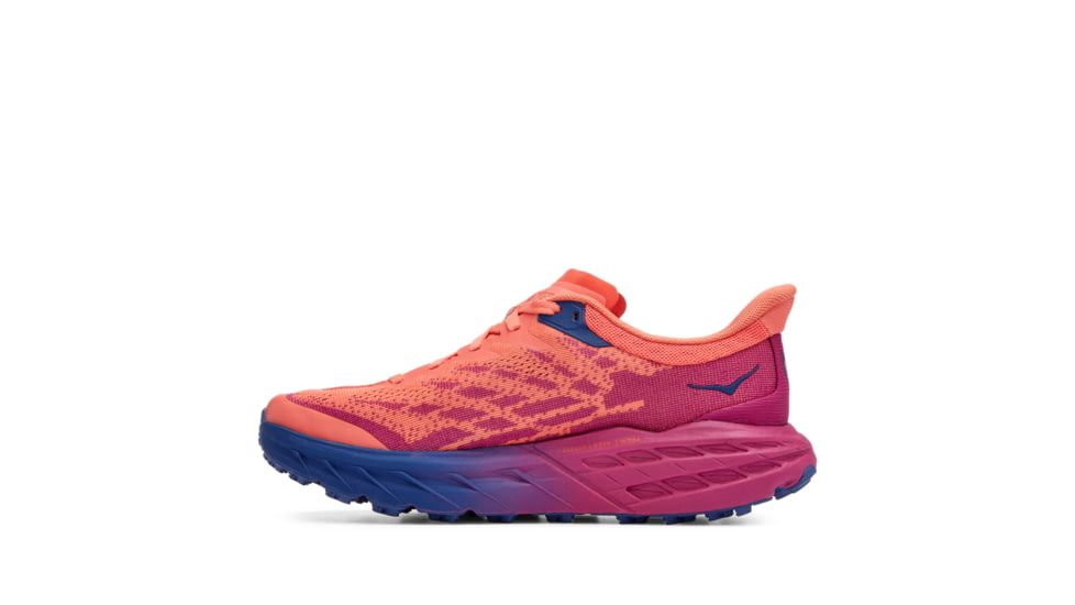 Hoka Speedgoat 5 Wide Trailrunning Shoes - Womens, Festival Fuchsia / Camellia, 05.5D, 1123160-FFCM-05.5D