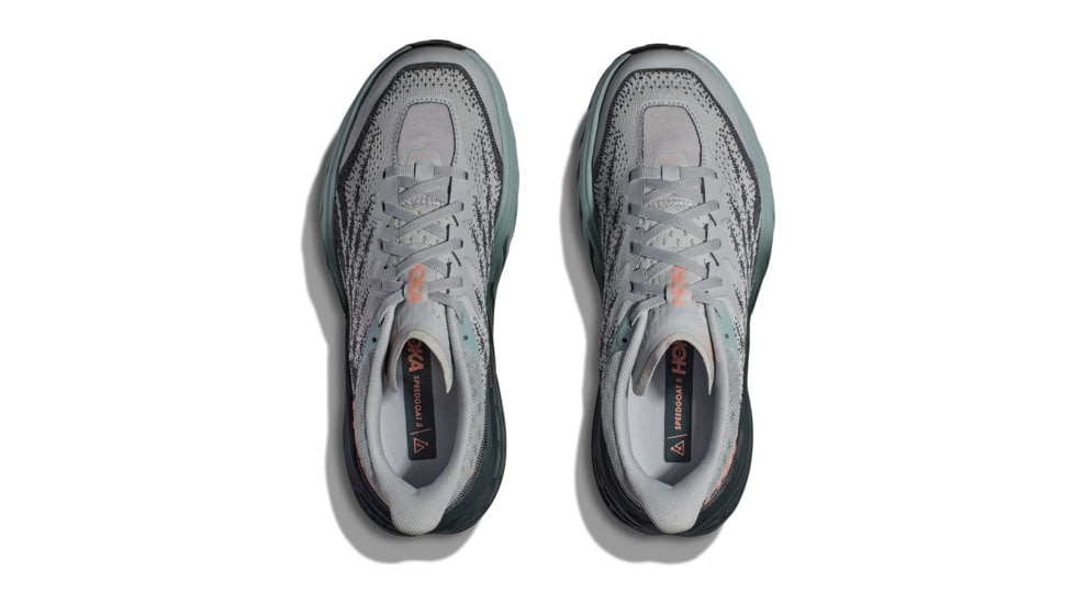 Hoka Speedgoat 5 Wide Trailrunning Shoes - Womens, Harbor Mist/Spruce, 08D, 1123160-HMSP-08D