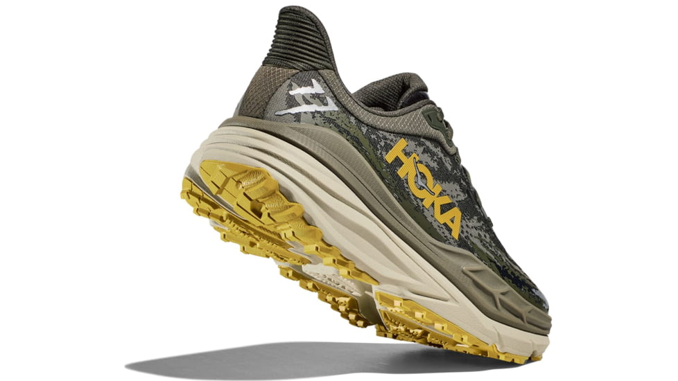 Hoka Stinson 7 Trailrunning Shoes - Mens, Olive Haze/Forest Cover, 11.5 D, 1141530-OZF-11.5D