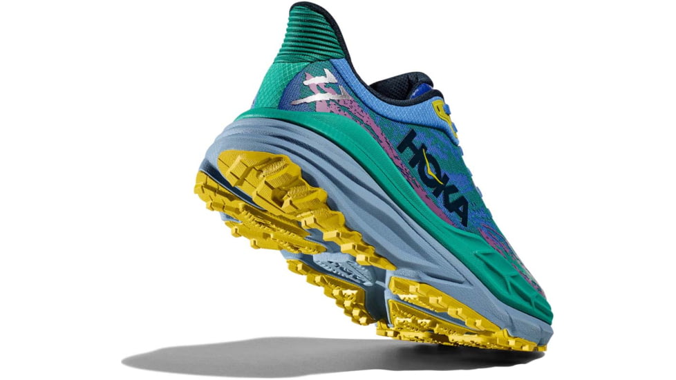 Hoka Stinson 7 Trailrunning Shoes - Mens, Virtual Blue/Tech Green, 10, 1141530-VTC-10D
