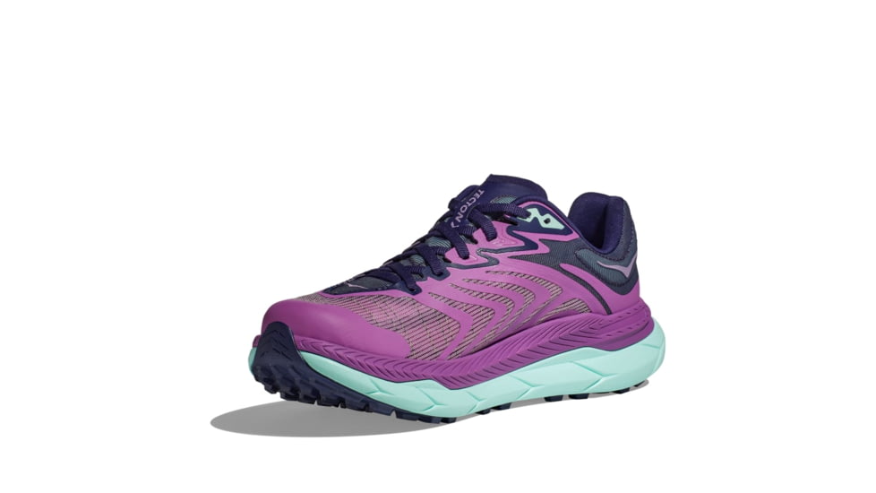 Hoka Tecton X 2 Trailrunning Shoes - Womens, Orchid Flower/Night Sky, 08B, 1134507-OFNS-08B