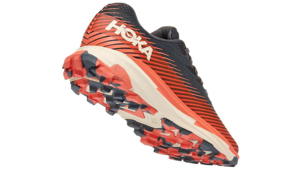 Hoka Torrent 2 Trail Running Shoes - Womens, Castlerock/Camellia, 9, 1110497-CCLL-09