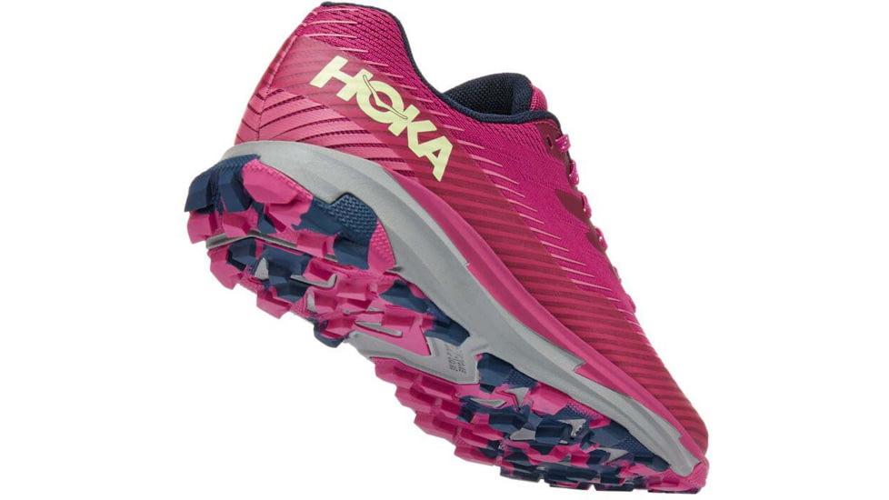 Hoka Torrent 2 Trail Running Shoes - Womens, Festival Fuchsia/Ibis Rose, 8, 1110497-FFIR-08
