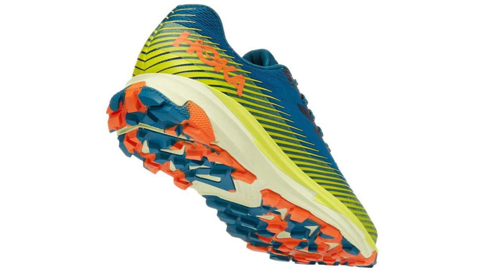 Hoka Torrent 2 Trailrunning Shoes - Mens, Blue Coral/Evening Primrose, 11, 1110496-BCEP-11