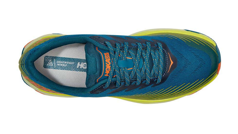 Hoka Torrent 2 Trailrunning Shoes - Mens, Blue Coral/Evening Primrose, 11, 1110496-BCEP-11