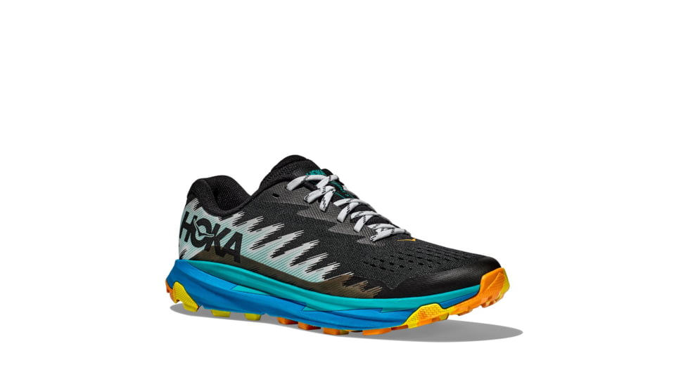 Hoka Torrent 3 Trailrunning Shoes - Womens, Black/Diva Blue, 10B, 1127915-BDVB-10B