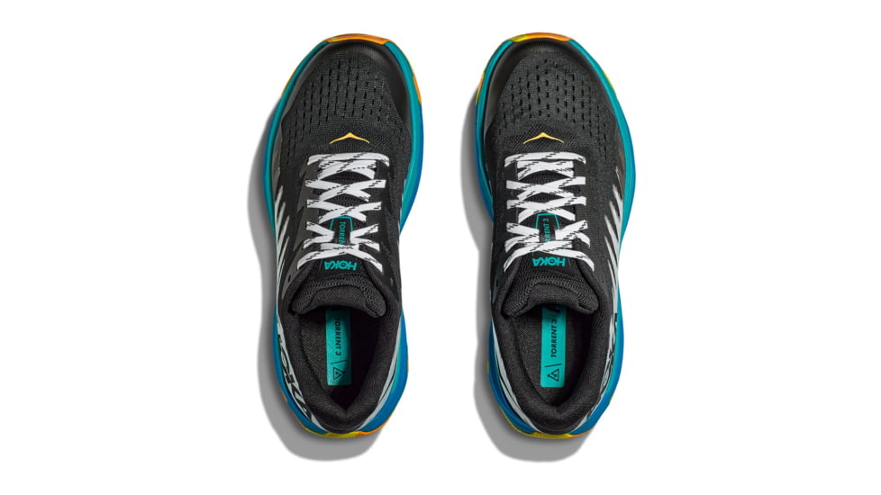 Hoka Torrent 3 Trailrunning Shoes - Womens, Black/Diva Blue, 10B, 1127915-BDVB-10B