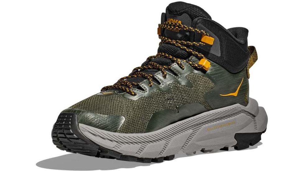 Hoka Trail Code GTX Hiking Shoes - Mens, Duffel Bag/Avocado, 11.5D, 1123165-DBAV-11.5D