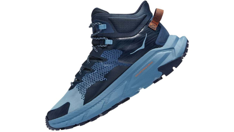 Hoka Trail Code GTX Hiking Shoes - Mens, Outer Space / Mountain Spring, 12D, 1123165-OSMS-12D