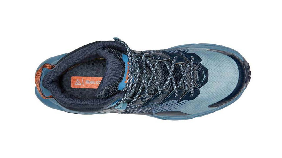 Hoka Trail Code GTX Hiking Shoes - Mens, Outer Space / Mountain Spring, 12D, 1123165-OSMS-12D