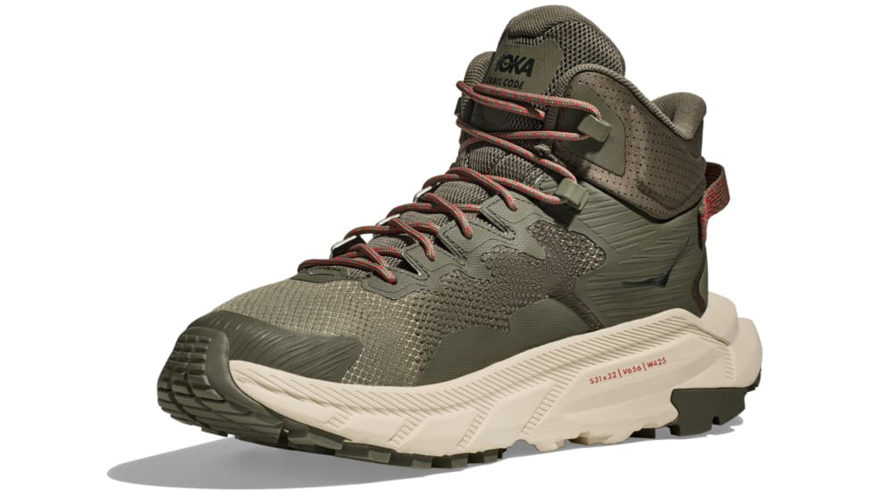 Hoka Trail Code GTX Hiking Shoes - Mens, Slate/Oat Milk, 11.5 D, 1123165-STTM-11.5D