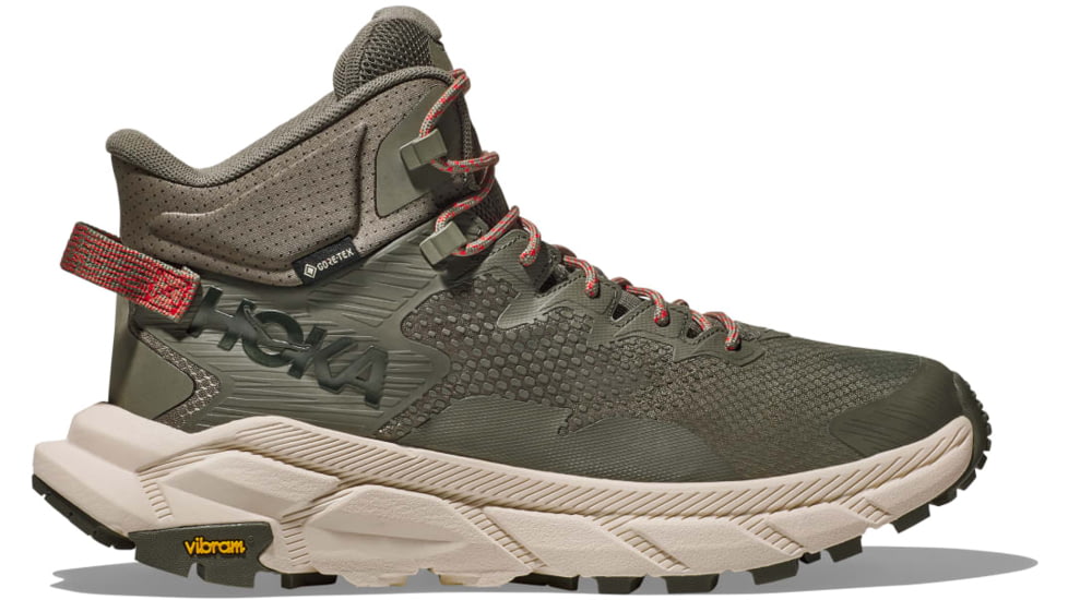 Hoka Trail Code GTX Hiking Shoes - Mens, Slate/Oat Milk, 11.5 D, 1123165-STTM-11.5D