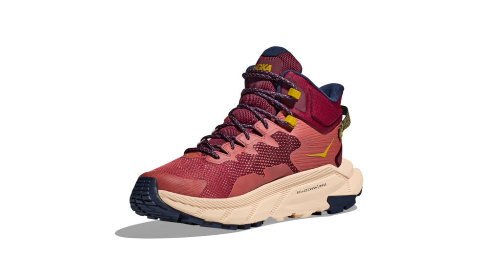 Hoka Trail Code GTX Shoes - Mens, Hot Sauce/Shifting Sand, 13D, 1123165-HSSS-13D