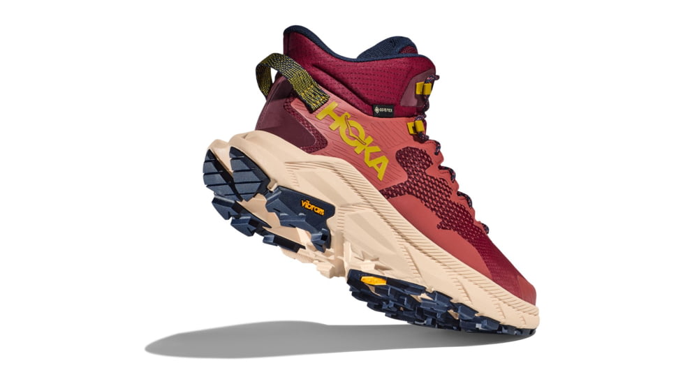 Hoka Trail Code GTX Shoes - Mens, Hot Sauce/Shifting Sand, 13D, 1123165-HSSS-13D