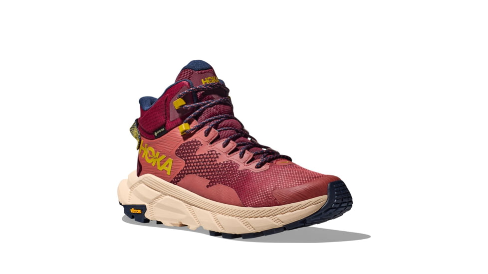 Hoka Trail Code GTX Shoes - Mens, Hot Sauce/Shifting Sand, 13D, 1123165-HSSS-13D