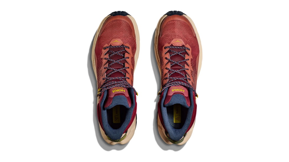 Hoka Trail Code GTX Shoes - Mens, Hot Sauce/Shifting Sand, 13D, 1123165-HSSS-13D