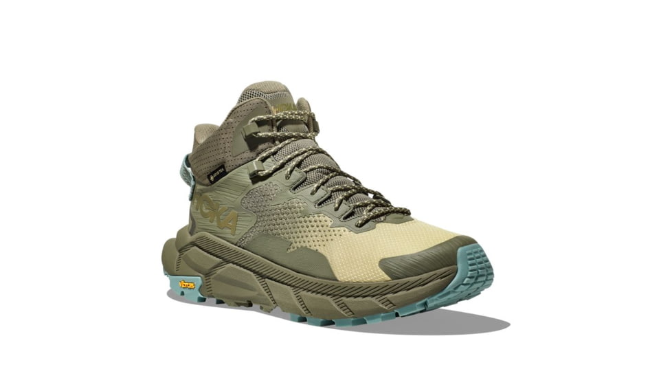 Hoka Trail Code GTX Shoes - Mens, Olive Haze/Celery Root, 12.5D, 1123165-OHCRT-12.5D