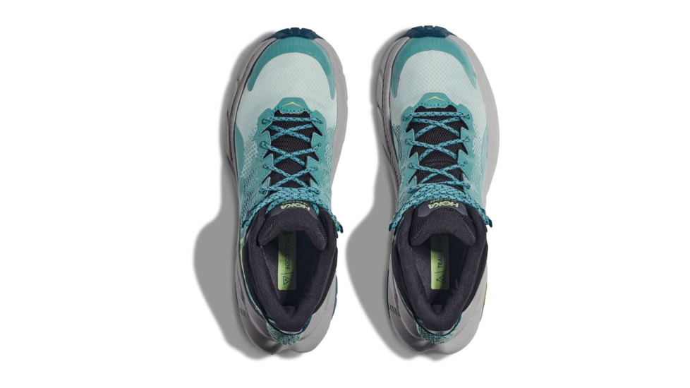 Hoka Trail Code GTX Shoes - Womens, Blue Glass/Coastal Shade, 8.5, 1123166-BGCS-08.5B