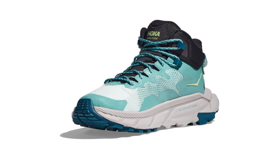 Hoka Trail Code GTX Shoes - Womens, Blue Glass/Coastal Shade, 8.5, 1123166-BGCS-08.5B